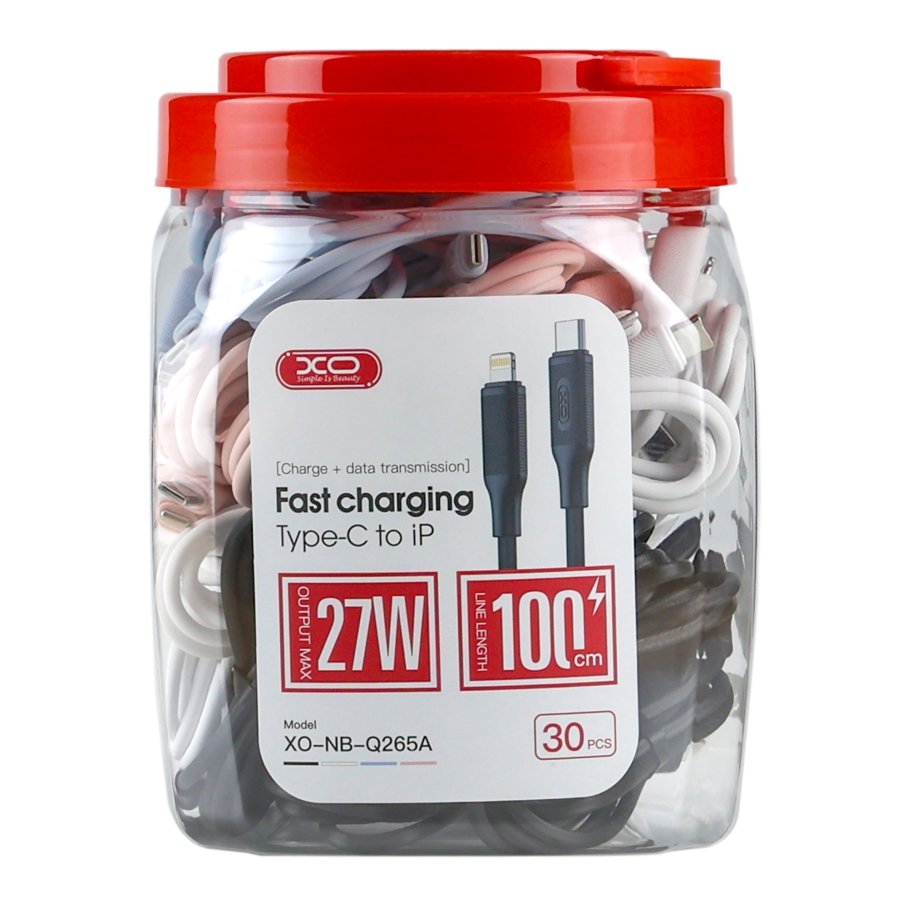 Кабель USB XO-Q265A Type-C to Lightning PD27W (30pcs/bottle) - Зображення 2