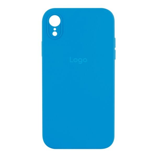 Чохол Silicone Case Square Full Camera для iPhone Xr
