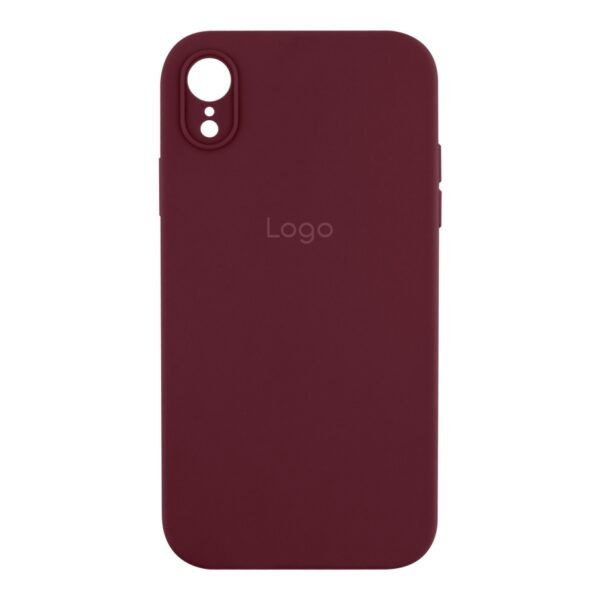 Чохол Silicone Case Square Full Camera для iPhone Xr