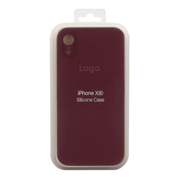 Чохол Silicone Case Square Full Camera для iPhone Xr