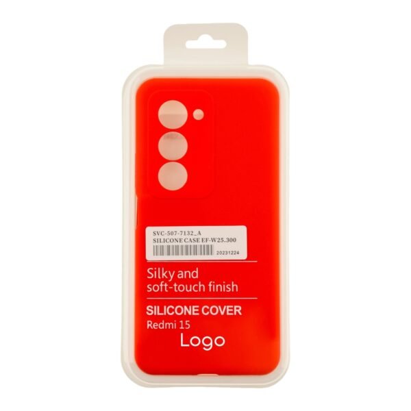 Чохол Liquid Silicone (AA) Full Camera для Xiaomi Redmi 15 4G