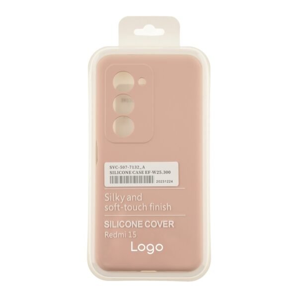 Чохол Liquid Silicone (AA) Full Camera для Xiaomi Redmi 15 4G
