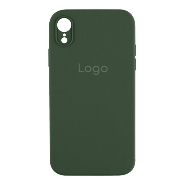 Чохол Silicone Case Square Full Camera для iPhone Xr