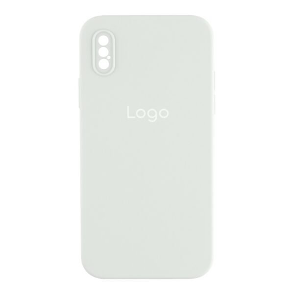 Чохол Silicone Case Square Full Camera для iPhone Xs Max