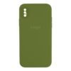 Чохол Silicone Case Square Full Camera для iPhone Xs Max
