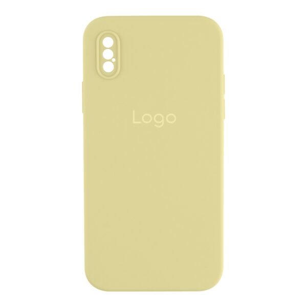 Чохол Silicone Case Square Full Camera для iPhone Xs Max