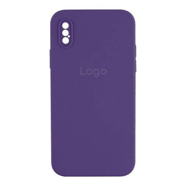 Чохол Silicone Case Square Full Camera для iPhone Xs Max