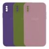 Чохол Silicone Case Square Full Camera для iPhone Xs Max