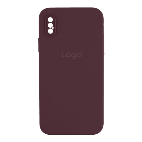 Чохол Silicone Case Square Full Camera для iPhone Xs Max