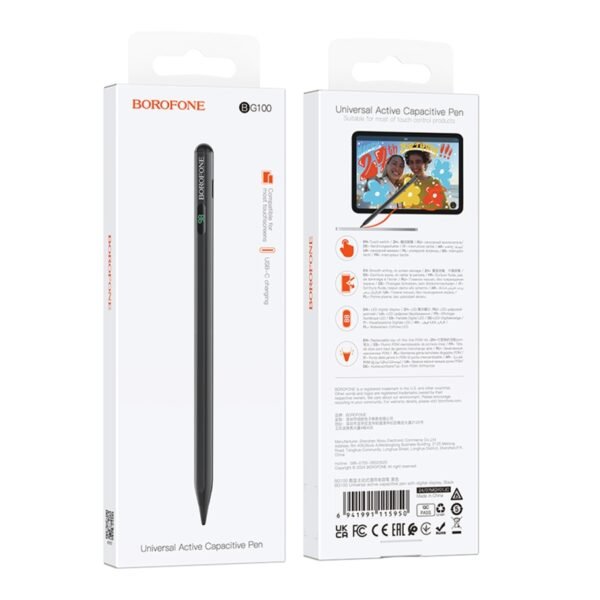 0c0b7770-f516-11ef-80c1-9457a5668888-big.jpg Стілус Borofone BG100 Universal Active Capacitive Pen