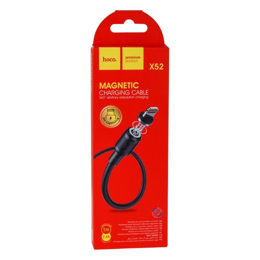 Кабель USB Hoco X52 Sereno magnetic Lightning - Зображення 2