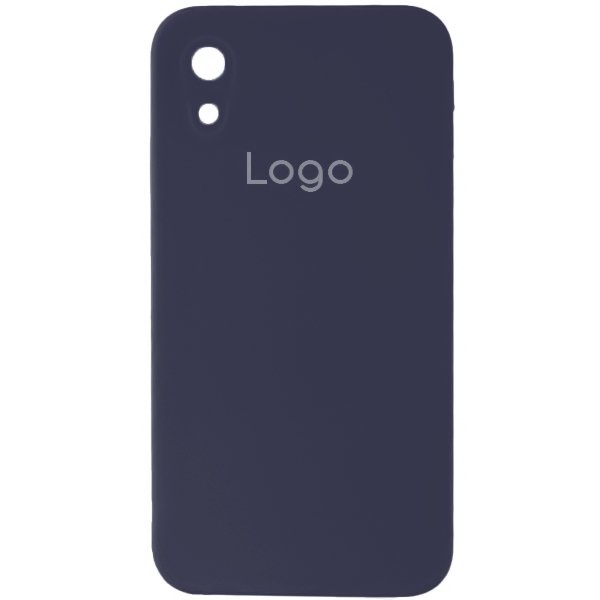 Чохол Silicone Case Square Full Camera для iPhone Xr