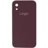 Чохол Silicone Case Square Full Camera для iPhone Xr