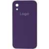 Чохол Silicone Case Square Full Camera для iPhone Xr