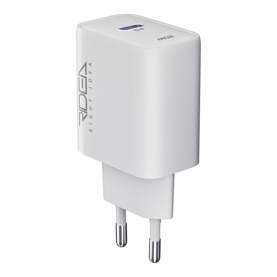 Мережевий Зарядний Пристрій Ridea RW-20125 Rapid Pro 1USB-C QC/PD 20W+Type-C to Lightning - Зображення 6