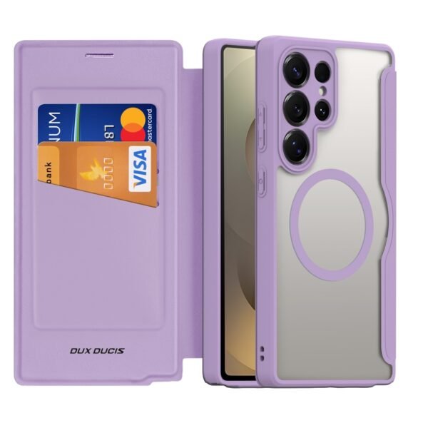 12919119-0bcb-11f0-80c3-9457a5668888-big.jpg Чохол-книжка Dux Ducis Skin X Pro with MagSafe для Samsung Galaxy S25 Ultra 5G (S938)