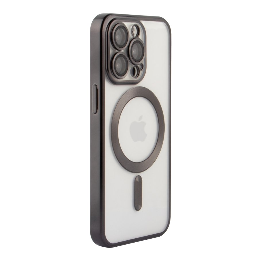 Чохол TPU Metallic Chrome Full Camera with Magsafe для iPhone 12 Pro Max - Зображення 12