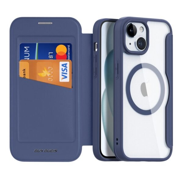 1366f32d-b17c-11ef-80be-9457a566888c-big.jpg Чохол-книжка Dux Ducis Skin X Pro with MagSafe для iPhone 15