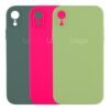 Чохол Silicone Case Square Full Camera для iPhone Xr