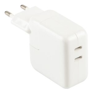 Мережевий Зарядний Пристрій For IP 2USB-C PD25W+PD25W Total 50W 1:1