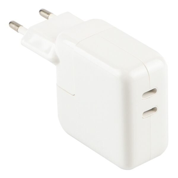 14e878bb-f245-11ee-809c-9457a5668888-big-1.jpg Мережевий Зарядний Пристрій For IP 2USB-C PD25W+PD25W Total 50W 1:1