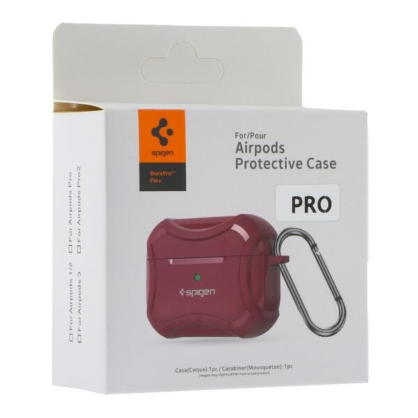 16a443cf-c302-11ef-80be-9457a566888c-big.jpg Футляр TPU Spigen DuraPro Flex with Hook для Airpods Pro 2