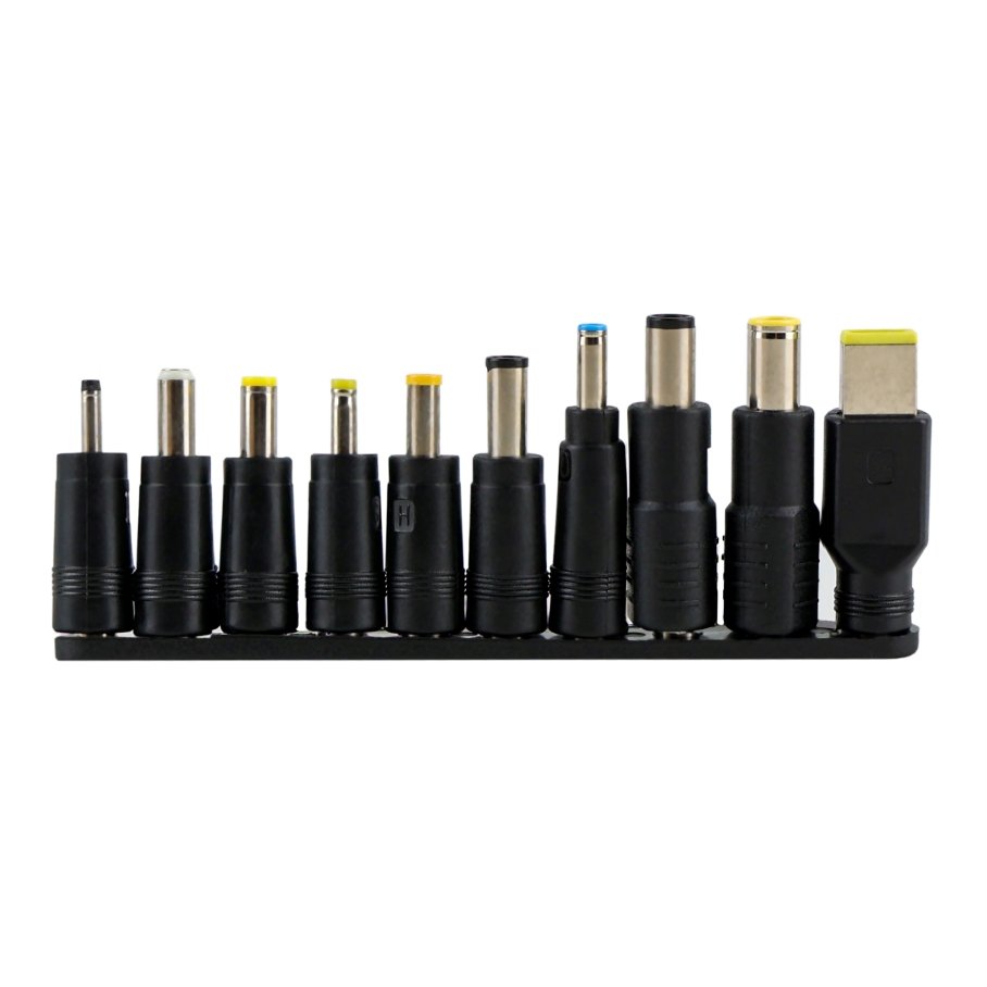 Кабель Type-C to DC PD100W 5.5х2.1 мм+10 Перехідників 1.8m - Зображення 3