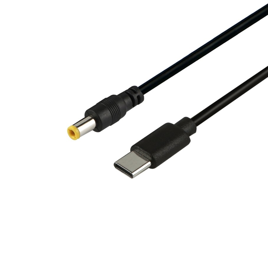 Кабель Type-C to DC PD100W 5.5х2.1 мм+10 Перехідників 1.8m - Зображення 4