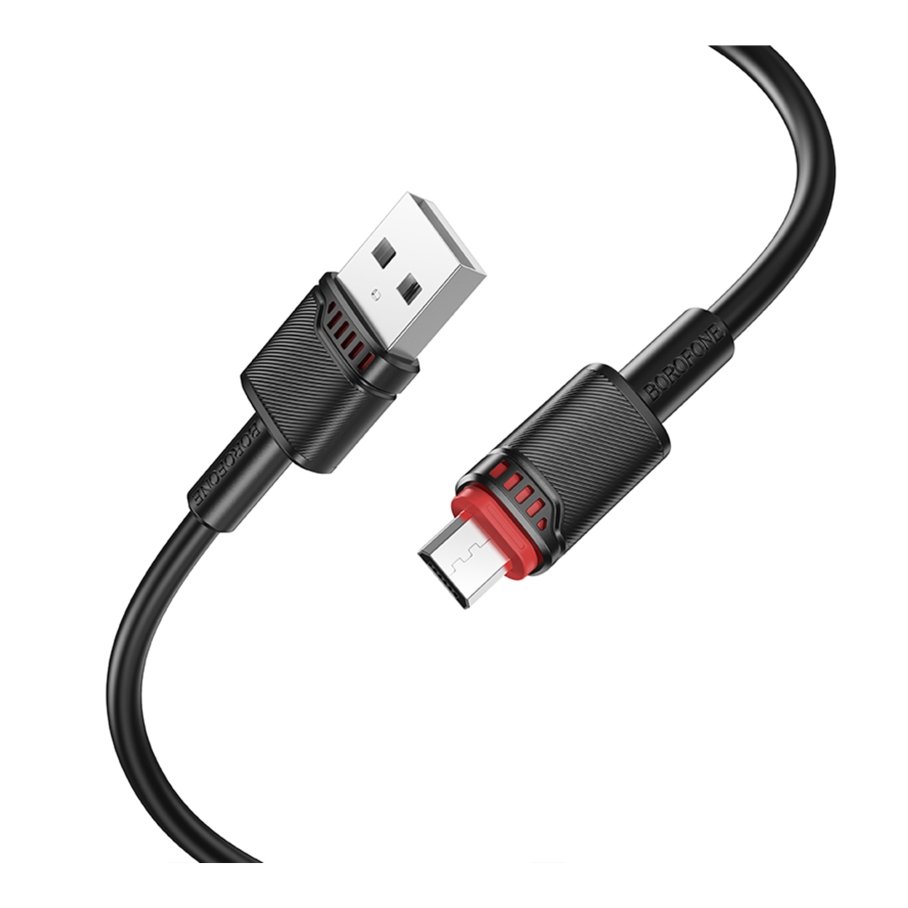 Кабель USB Borofone BX110 Micro 2.4A - Зображення 6