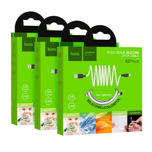 1bc8b577-a845-11ef-80bb-9457a5668888-big.jpg Кабель USB Hoco X21 Plus Silicone Lightning