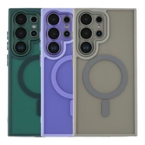 1f000d8c-be04-11ef-80be-9457a566888c-big.jpg Чохол TPU+PC Magnetic Matte Camera Lens with Magsafe для Samsung Galaxy S24 Ultra 5G (S928)