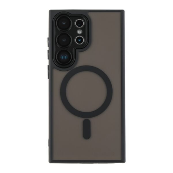 Чохол TPU+PC Magnetic Matte Camera Lens with Magsafe для Samsung Galaxy S24 Ultra 5G (S928)