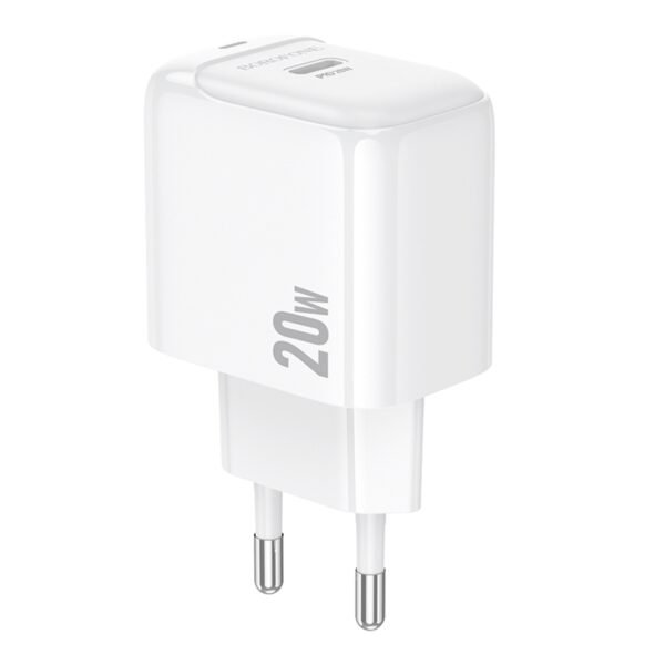Мережевий Зарядний Пристрій Borofone BAS43A 1USB-C PD/QC 20W