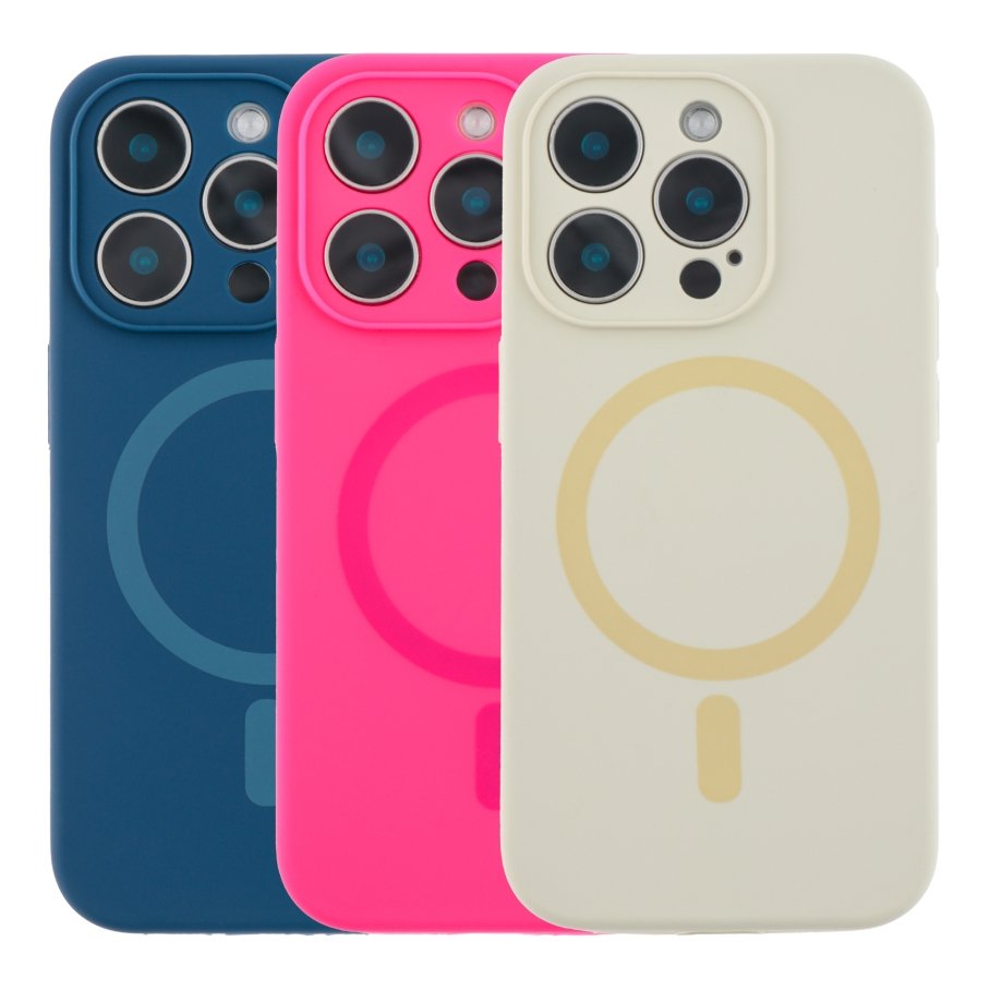 Чохол Glow Silicone Case Full Camera with Magsafe для iPhone 15 Pro
