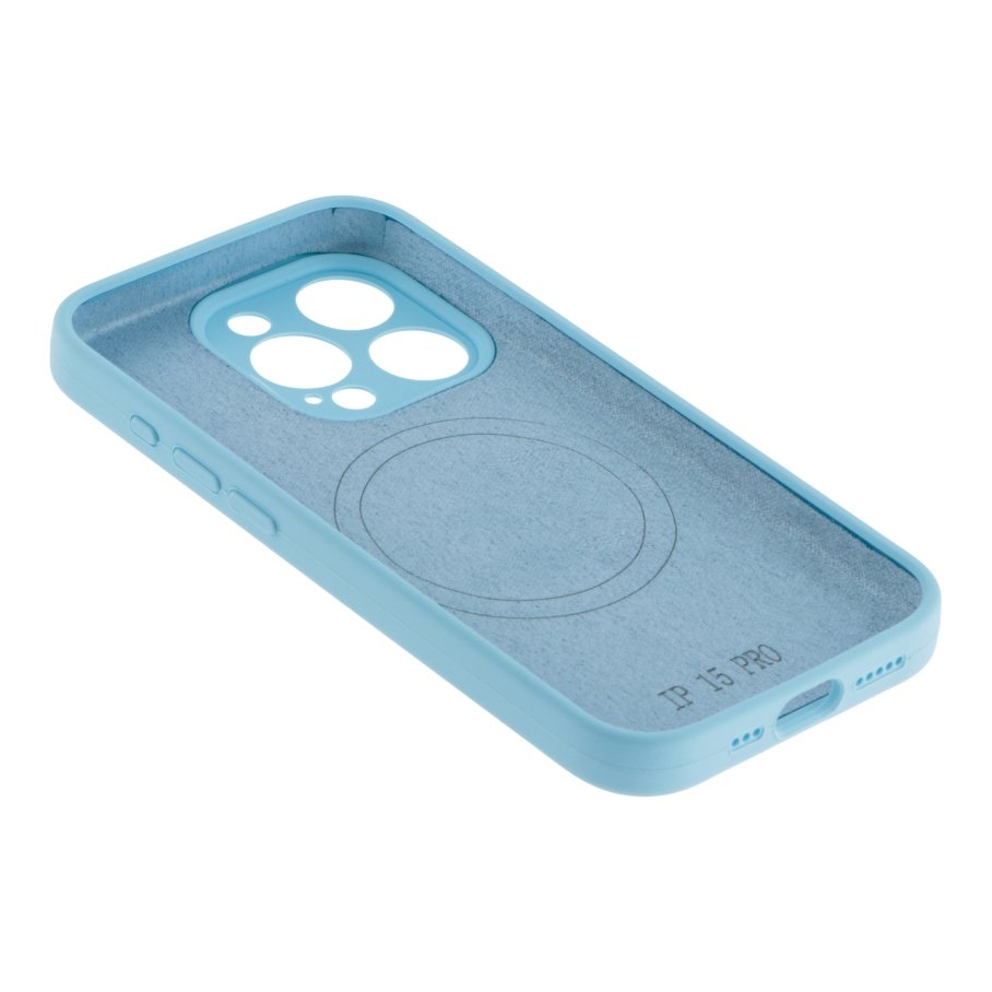 Чохол Glow Silicone Case Full Camera with Magsafe для iPhone 15 Pro - Зображення 32