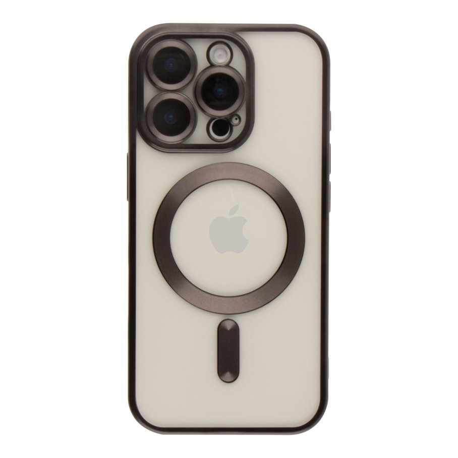 Чохол TPU Metallic Chrome Full Camera with Magsafe для iPhone 12 Pro Max - Зображення 4
