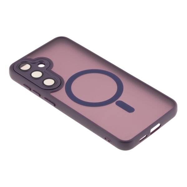 Чохол TPU+PC Magnetic Matte Camera Lens with Magsafe для Samsung Galaxy S24+ 5G (S926)