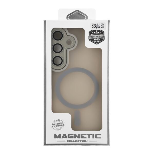 Чохол TPU+PC Magnetic Matte Camera Lens with Magsafe для Samsung Galaxy S24+ 5G (S926)