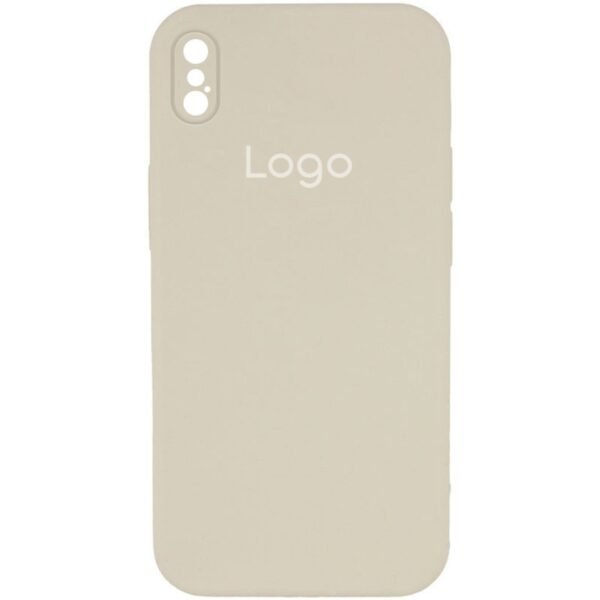 Чохол Silicone Case Square Full Camera для iPhone X/Xs