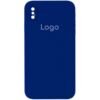 Чохол Silicone Case Square Full Camera для iPhone X/Xs