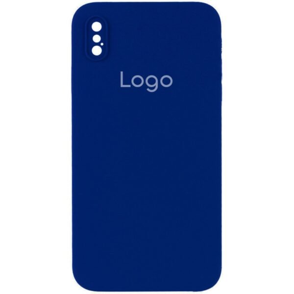 Чохол Silicone Case Square Full Camera для iPhone X/Xs