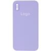 Чохол Silicone Case Square Full Camera для iPhone X/Xs