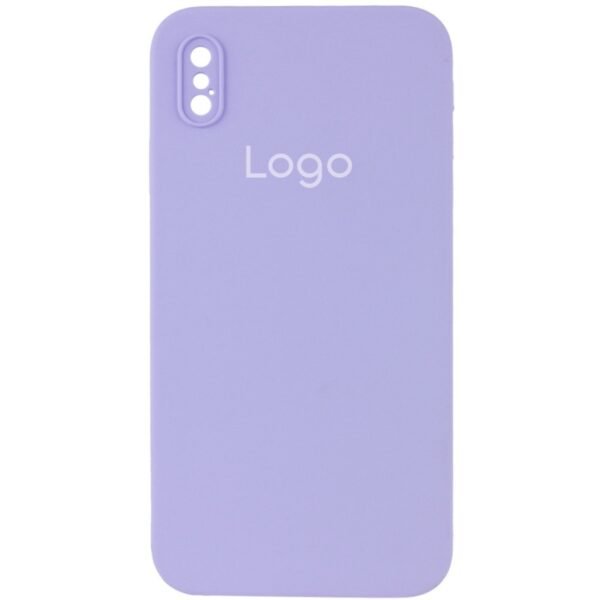Чохол Silicone Case Square Full Camera для iPhone X/Xs
