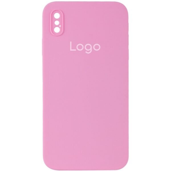 Чохол Silicone Case Square Full Camera для iPhone X/Xs
