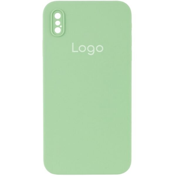 Чохол Silicone Case Square Full Camera для iPhone X/Xs