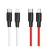 2ab26551-6535-11ef-80b8-9457a566888c-big.jpg Кабель USB Hoco X21 Plus Silicone PD 20W Type-C to Lightning