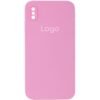 Чохол Silicone Case Square Full Camera для iPhone Xs Max