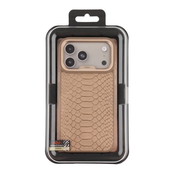 Чохол Kajsa Glamorous Collection Snake Pattern with MagSafe для iPhone 17 Pro Max