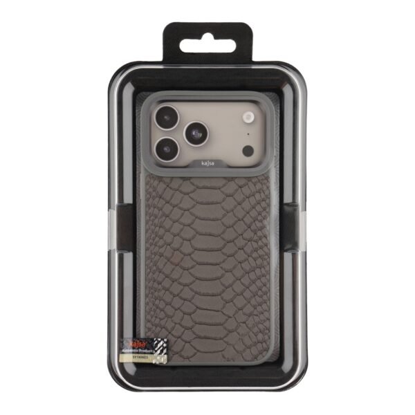 Чохол Kajsa Glamorous Collection Snake Pattern with MagSafe для iPhone 17 Pro Max