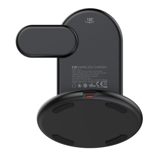 Бездротовий Зарядний Пристрій LDNIO WL02 5in1 25.5W For iWatch